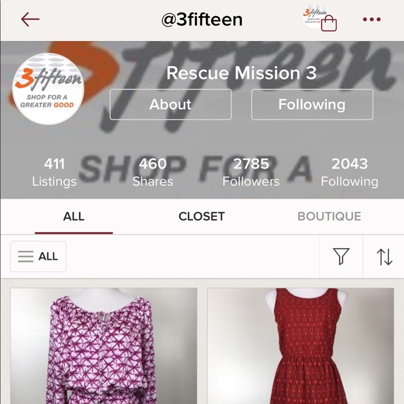 ❌my favorite POSH shop 3fifteen❌ - Picture 2 of 2